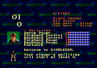 Wimbledon screenshot 4 for Sega Game Gear